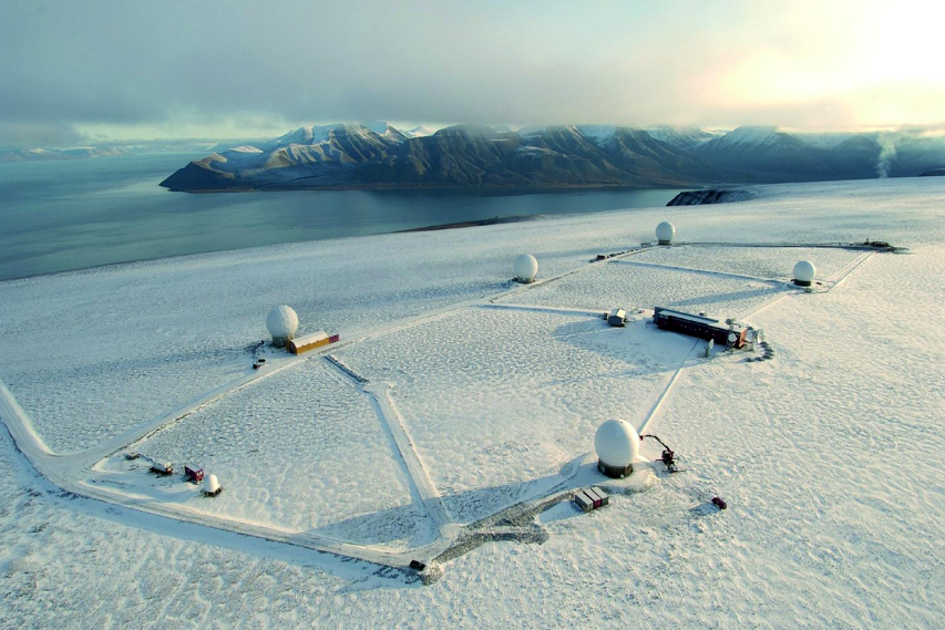 Platåberget in Spitsbergen hosting the Radionuclide station